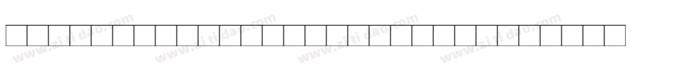 Shrewsbury-Titling Bold字体转换